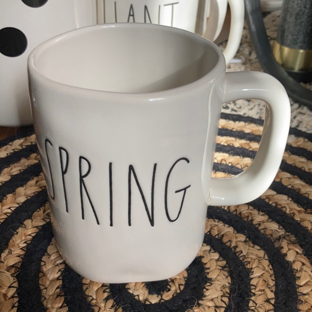 Rae Dunn Spring mug.